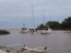 SE HUNDIÓ UN VELERO EN EL CANAL DE ACCESO AL PUERTO DE SAN ISIDRO