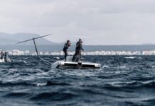 AMERICAN`S CUP: EL BARCO INEOS BRITANNIA SE INCENDIA DESPUÉS DE VOLCAR DURANTE LAS PRUEBAS