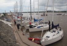 HALLARON SIN VIDA AL ARGENTINO QUE SE TIRÓ AL AGUA DESDE SU VELERO EN EL PUERTO DE COLONIA