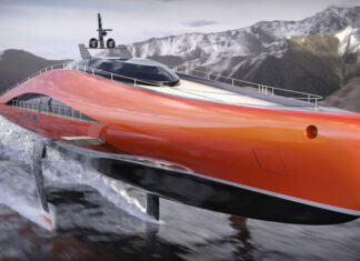 ASÍ ES PLECTRUM, UNO DE LOS YATES MÁS RÁPIDOS DEL MUNDO: “VOLARÁ” A MÁS DE 135 KM/H