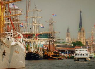 FRANCIA – EL PRIMER ENCUENTRO MUNDIAL DE GRANDES VELEROS REGRESA DEL 8 AL 18 DE JUNIO EN ROUEN
