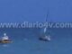 VIDEO: RESCATARON UN VELERO A LA DERIVA POR LA SUDESTADA EN QUEQUÉN
