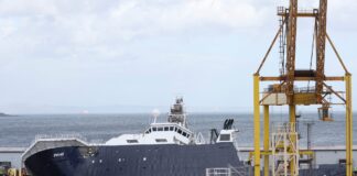 VEINTICINCO HERIDOS CUANDO UN BUQUE DE INVESTIGACIÓN VUELCA EN UN DIQUE SECO