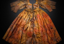 UN VESTIDO DE SEDA ESTUVO 400 AÑOS EN EL FONDO DEL MAR EN UN BARCO FANTASMA: HOY SIGUE INTACTO
