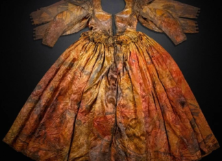 UN VESTIDO DE SEDA ESTUVO 400 AÑOS EN EL FONDO DEL MAR EN UN BARCO FANTASMA: HOY SIGUE INTACTO