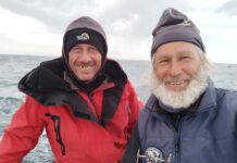 EMERGENCIA EN EL PACÍFICO, LOS TRIPULANTES RUSOS SON RESCATADOS POR UN BUQUE COMERCIAL Y ABANDONAN EL TRIMARÁN