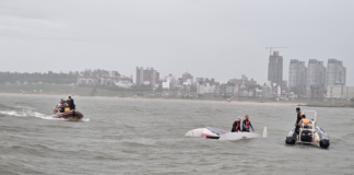 MONTEVIDEO – LA ARMADA DEBIÓ ASISTIR VARIOS VELEROS Y RESCATAR 18 PERSONAS TRAS FUERTE TEMPORAL EN MEDIO DE UNA REGATA