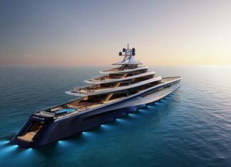 AEOLUS, UN YATE DE LUJO QUE PARECE TALLADO POR EL VIENTO