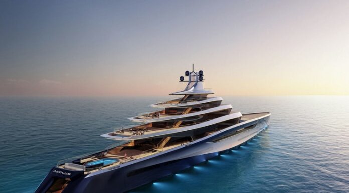 AEOLUS, UN YATE DE LUJO QUE PARECE TALLADO POR EL VIENTO