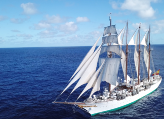 EL BUQUE ESCUELA “JUAN SEBASTIÁN ELCANO” LLEGA MAÑANA A BS. AS. EN UNA ESCALA DE SU VIAJE