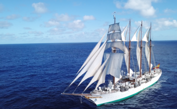 EL BUQUE ESCUELA “JUAN SEBASTIÁN ELCANO” LLEGA MAÑANA A BS. AS. EN UNA ESCALA DE SU VIAJE