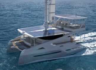 EL PRIMER CATAMARÁN CON VELA ELÉCTRICA Y ENERGÍA SOLAR, PURA EFICIENCIA