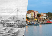 HUBO UNA VEZ UN BARCO CON RUEDAS QUE CREYÓ HABER REIVENTADO LA NAVEGACIÓN . TERMINÓ DEL ÚNICO MODO POSIBLE