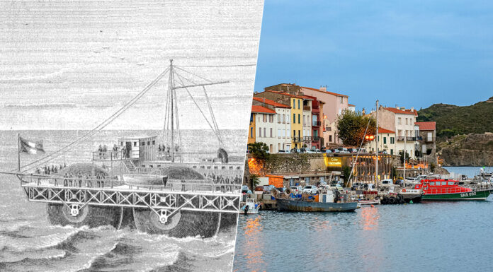 HUBO UNA VEZ UN BARCO CON RUEDAS QUE CREYÓ HABER REIVENTADO LA NAVEGACIÓN . TERMINÓ DEL ÚNICO MODO POSIBLE