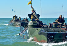 UNIDADES DE LA FUERZA DE INFANTERÍA DE MARINA DE LA FLOTA DE MAR REALIZARON ADIESTRAMIENTO EN TÉCNICAS