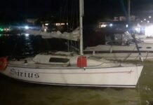 RESCATAN A UN VELERO CON DOS TRIPULANTES QUE HABÍA PERDIDO EL RUMBO EN EL RÍO DE LA PLATA