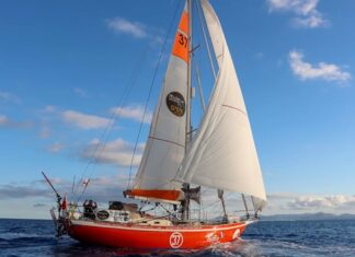 UN NAVEGANTE INGLÉS SUFRIÓ UN ACCIDENTE CON SU VELERO Y LO RESCATARON CERCA DE COMODORO RIVADAVIA