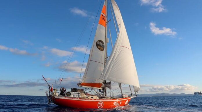 UN NAVEGANTE INGLÉS SUFRIÓ UN ACCIDENTE CON SU VELERO Y LO RESCATARON CERCA DE COMODORO RIVADAVIA