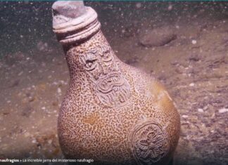 LA INCREÍBLE JARRA DEL MISTERIOSO NAUFRAGIO