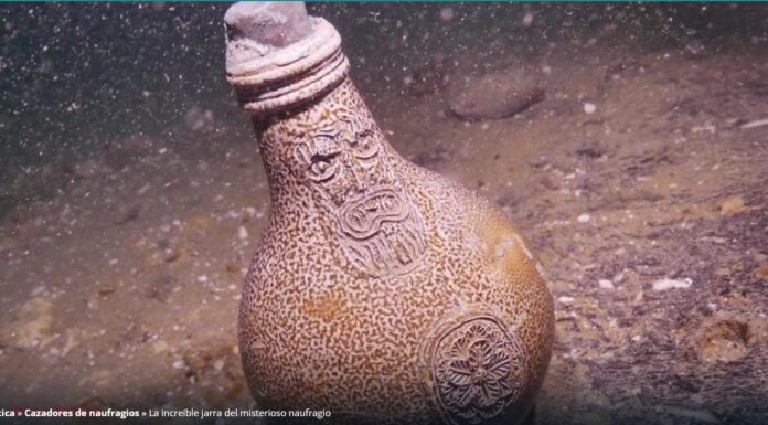 LA INCREÍBLE JARRA DEL MISTERIOSO NAUFRAGIO
