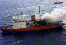 A 18 AÑOS DEL INCENDIO QUE DEJÓ FUERA DEL SERVICIO AL ROMPEHIELOS “ALMIRATE IRIZAR” DURANTE UNA DÉCADA