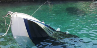 ITALIA – SE HUNDE UN BARCO FRENTE A LA ISLA DE GALLINARA: CINCO NAVEGANTES RESCATADOS