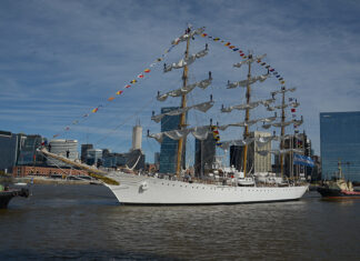 COMENZÓ EL 51º VIAJE DE INSTRUCCIÓN DE LA FRAGATA ARA “LIBERTAD”