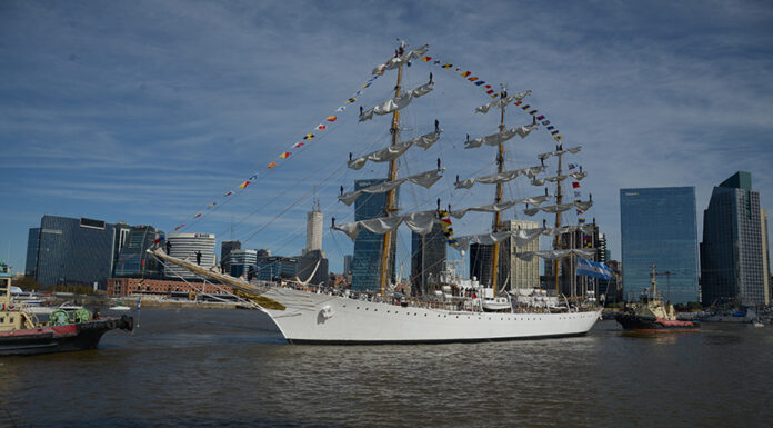 COMENZÓ EL 51º VIAJE DE INSTRUCCIÓN DE LA FRAGATA ARA “LIBERTAD”