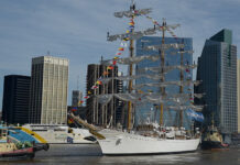 MAÑANA LLEGA A BS AS LA FRAGATA ARA “LIBERTAD” DESPUÉS DE CULMINAR SU VIAJE DE INSTRUCCIÓN 52°