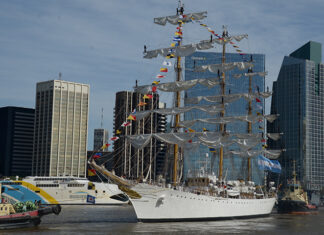 MAÑANA LLEGA A BS AS LA FRAGATA ARA “LIBERTAD” DESPUÉS DE CULMINAR SU VIAJE DE INSTRUCCIÓN 52°