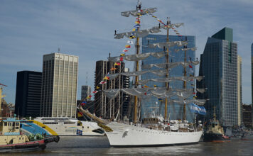 LA FRAGATA ARA “LIBERTAD” INICIA UN NUEVO VIAJE DE INSTRUCCIÓN