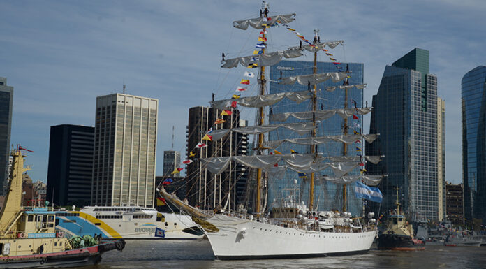MAÑANA LLEGA A BS AS LA FRAGATA ARA “LIBERTAD” DESPUÉS DE CULMINAR SU VIAJE DE INSTRUCCIÓN 52°