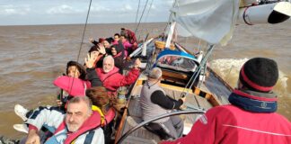 EL YATE “ESPERANZA” REALIZÓ UNA NUEVA NAVEGACIÓN DE INSTRUCCIÓN POR EL RÍO DE LA PLATA