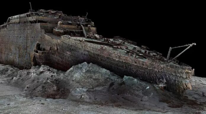 UN SCANEO EN 3D DEL TITANIC REVELA MÁS DETALLES DEL NAUFRAGIO DE 1912