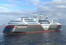 LANZARÁN EN 2030 UN CRUCERO ELÉCTRICO CON GIGANTESCAS VELAS SOLARES