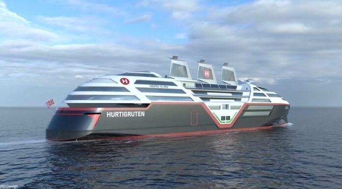 LANZARÁN EN 2030 UN CRUCERO ELÉCTRICO CON GIGANTESCAS VELAS SOLARES