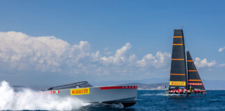 CANTIERI DEL PARDO DE NUEVO CON EL LUNA ROSSA PRADA PIRELLI TEAM