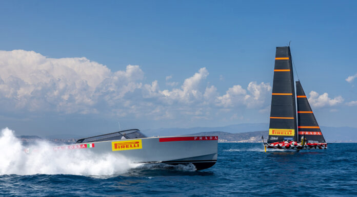 CANTIERI DEL PARDO DE NUEVO CON EL LUNA ROSSA PRADA PIRELLI TEAM