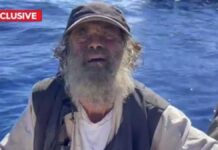 NÁUFRAGO FUE RESCATADO JUNTO A SU PERRA TRAS 3 MESES A LA DERIVA EN EL PACÍFICO