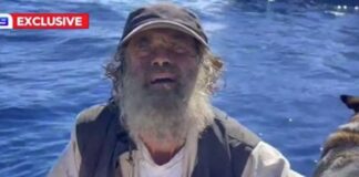 NÁUFRAGO FUE RESCATADO JUNTO A SU PERRA TRAS 3 MESES A LA DERIVA EN EL PACÍFICO