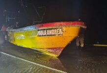 ENCONTRARON UNA LANCHA QUE HABÍA NAUFRAGADO HACE CINCO MESES