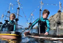 SON HERMANOS, ESTÁN MOTIVADOS Y QUIEREN CIRCUNNAVEGAR LA ANTÁRTIDA CON ESTOS DOS PEQUEÑOS BARCOS A ESCALA