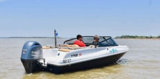 LANCHA PICCINI 175 CON COMPARATIVO DE MOTORES YAMAHA Y MERCURY DE 115 HP