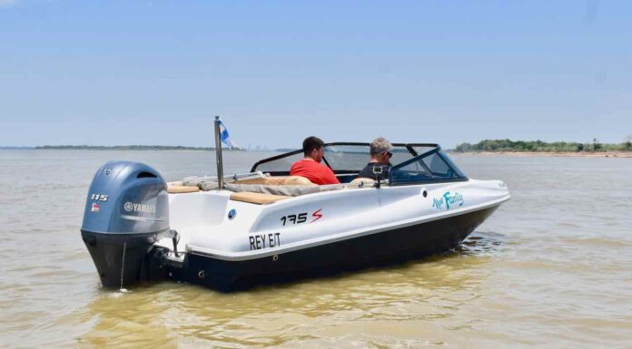 LANCHA PICCINI 175 CON COMPARATIVO DE MOTORES YAMAHA Y MERCURY DE 115 HP