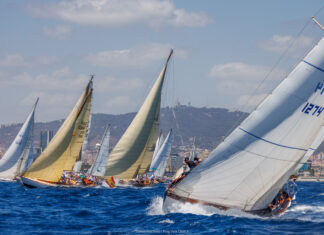 REGATA PUIG, UN ESPECTÁCULO DE VELAS: 50 VELEROS CLÁSICOS DESAFÍAN LAS OLAS EN BARCELONA