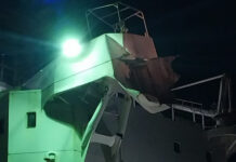 CHOCAN DOS BUQUES DE CARGA EN EL RÍO PARANÁ