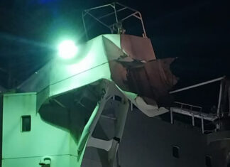 CHOCAN DOS BUQUES DE CARGA EN EL RÍO PARANÁ