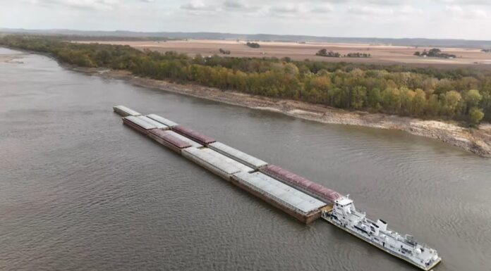 LOS RÍOS DE MISSISSIPPI Y OHIO SE SECAN POR SEGUNDO AÑO CONSECUTIVO