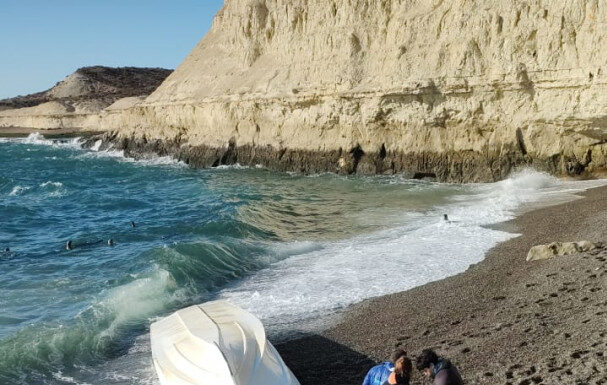 PREFECTURA ASISTIÓ A NUEVE PERSONAS EN PUERTO MADRYN