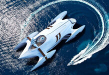 DECADENSE, EL YATE DE LUJO FUTURISTA QUE PARECE SACADO DE UNA PELÍCULA DE CIENCIA FICCIÓN